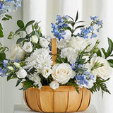 Funeral arrangement - Blue