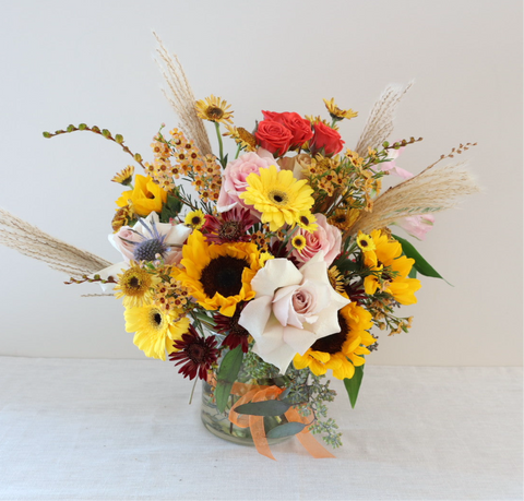 Sunflower arrangement