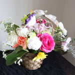 Petite flower basket