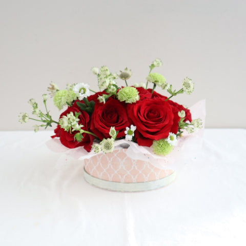Luxe Rose Hatbox