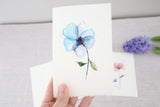 Watercolor painting cards